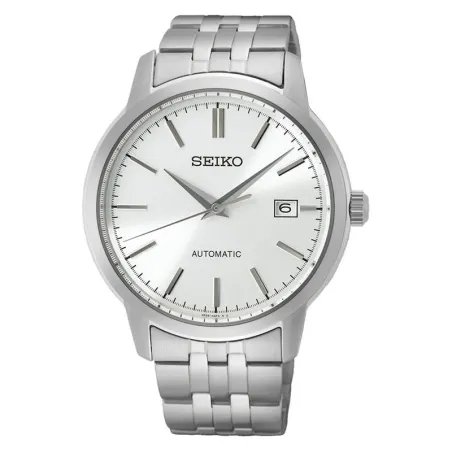 Reloj Seiko Classic Hombre Plateado Automático SRPH85K1