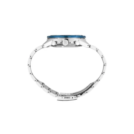 Reloj Seiko Neo Sports Hombre Plateado y Azul Cronógrafo SSB345P1