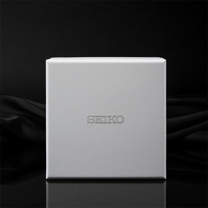 Reloj Seiko Neo Sports Hombre Plateado y Negro Cronógrafo SSB379P1