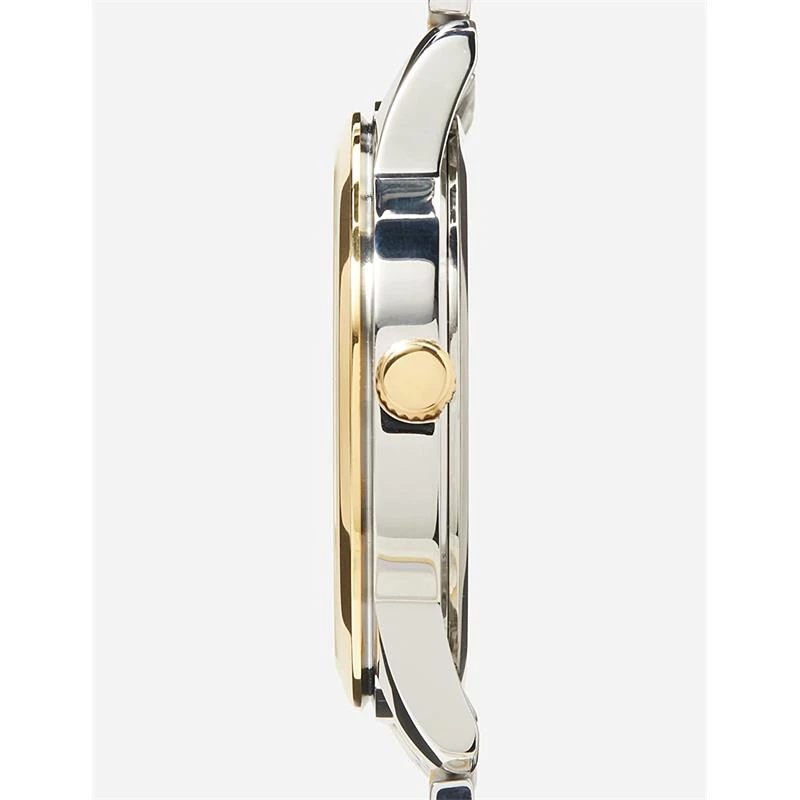 Reloj Seiko Classic Mujer Plateado y Dorado Analógico SUR402P1