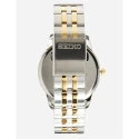 Reloj Seiko Classic Mujer Plateado y Dorado Analógico SUR402P1