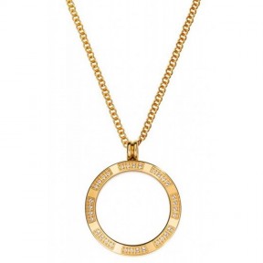 Gargantilla Viceroy Fashion Plaisir Mujer Acero Inoxidable Baño Oro y Circonitas VMPMCR-06