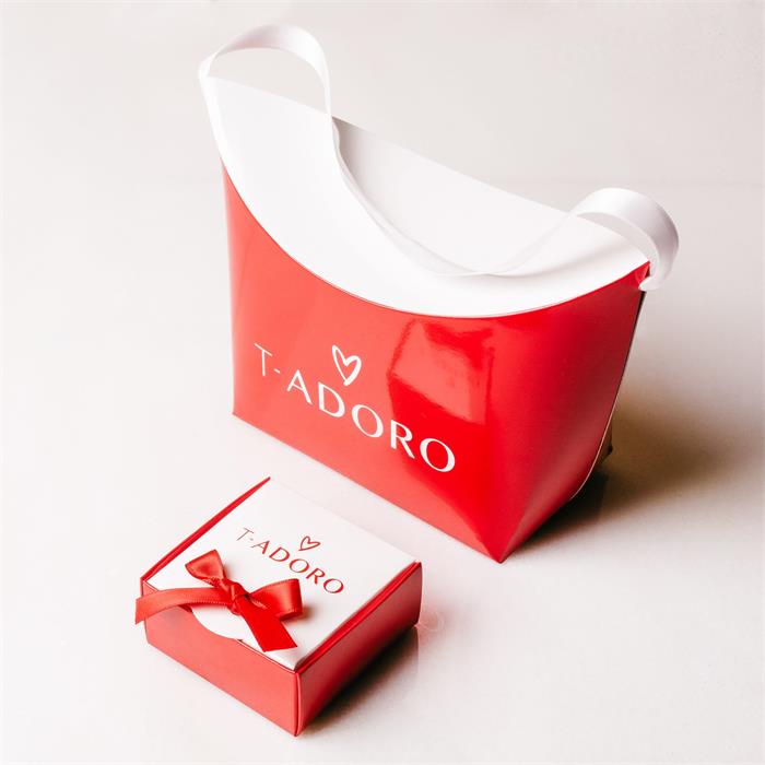 Pulsera T´Adoro Plata Baño Rodio "A la mejor Hermana del Mundo" 14.PU.H2