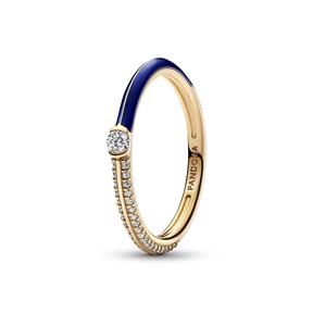 Anillo Pandora Me Pavé y Azul 162528C01