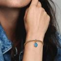Charm Colgante Pandora Hamsa Azul 762699C01