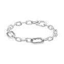 Pulsera Pandora Mi Cadena de Eslabones Cierre Mosquetón 599662C00