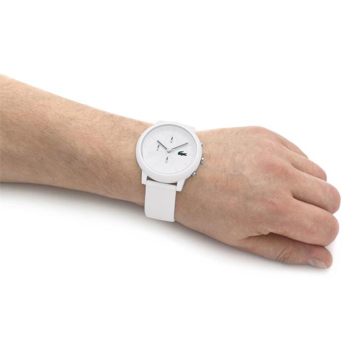 Reloj Lacoste 12.12 Chrono Hombre Blanco Cronógrafo 2011246