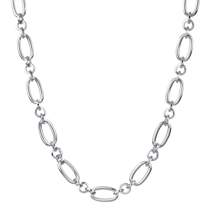 Collar Vidal&Vidal Mujer Eslabones Enlazados Baño Plata X2647538