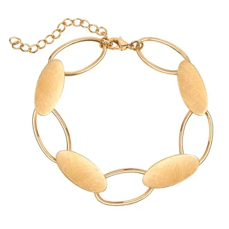 Pulsera Vidal&Vidal Mujer Eslabones Ovalados Baño Oro X9585517