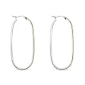 Pendientes Itemporality Óvalo Plata Baño Bicolor SEA-400-369-UU