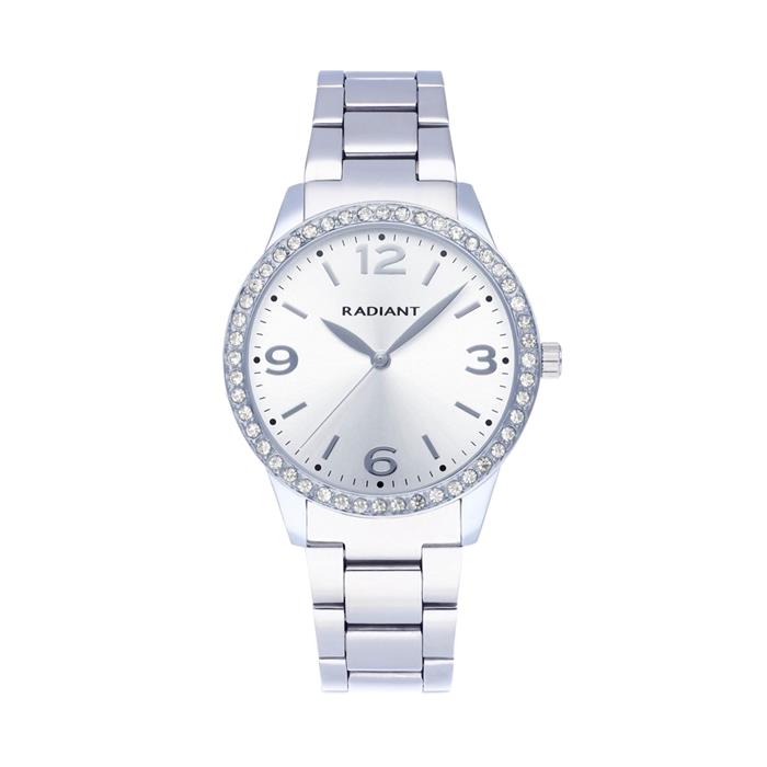 Reloj Radiant Feline Analógico Plateado RA578201