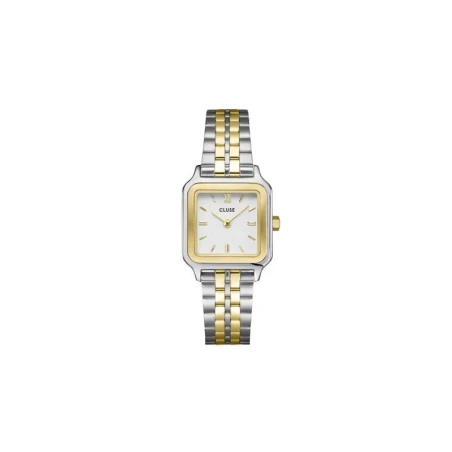 Reloj Cluse Gracieuse Petite Mujer Plateado y Dorado Analógico CW11801