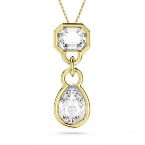 Gargantilla Swarovski Dextera Baño Oro y Cristales Blancos 5663339