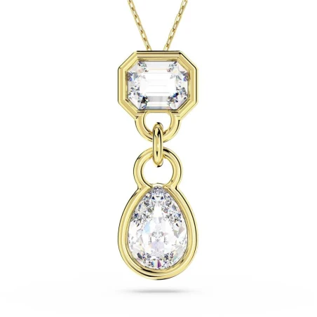 Gargantilla Swarovski Dextera Baño Oro y Cristales Blancos 5663339