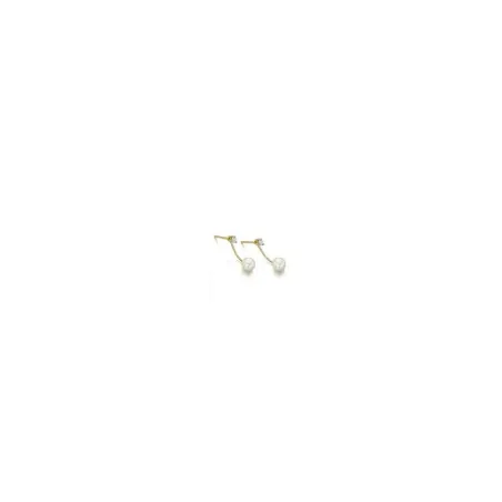Pendientes Le Carré Purity Oro Amarillo 18kt, Diamantes y Perlas GB160OA.00