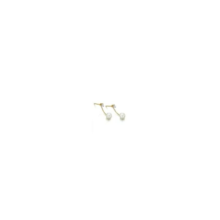 Pendientes Le Carré Purity Oro Amarillo 18kt, Diamantes y Perlas GB160OA.00