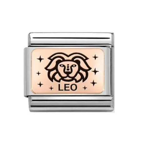 Composable Classic ZODIACO (IC) acero y oro 9k leo