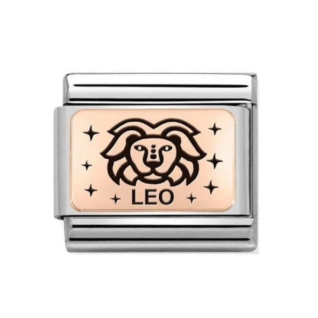 Composable Classic ZODIACO (IC) acero y oro 9k leo
