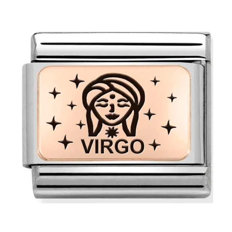 Composable Classic ZODIACO (IC) acero y oro 9k virgo
