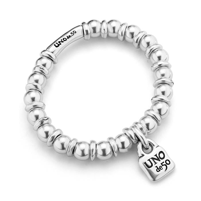 Pulsera UNOde50 Bohemian Baño Plata PUL2368MTL0000M