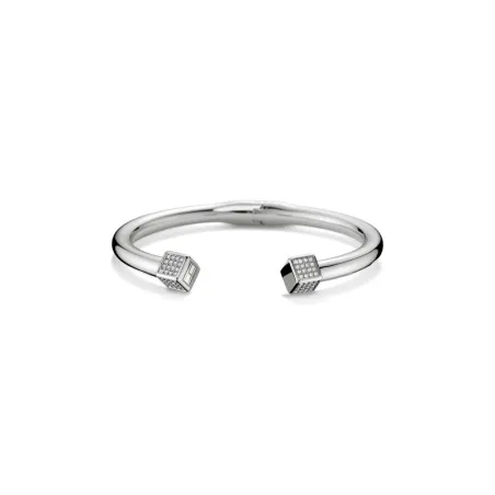 PULSERA ACERO DADOS CRISTALES