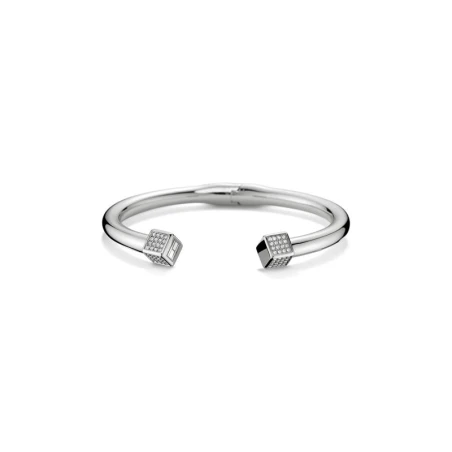 PULSERA ACERO DADOS CRISTALES