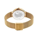 Reloj Bering Classic Mujer Baño Oro Amarillo y Cristales Analógico 14531-330