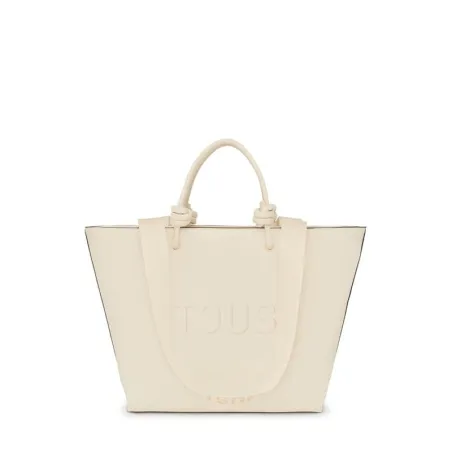 Capazo TOUS La Rue New Beige Mediano 395910094