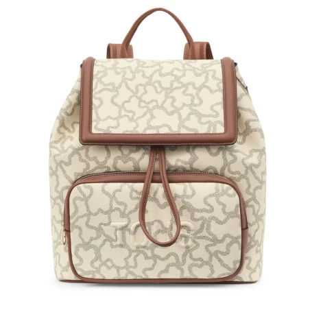 Mochila TOUS Kaos Icon Beige y Gris 395910183