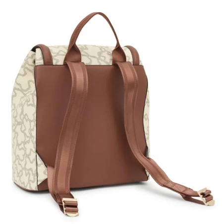 Mochila TOUS Kaos Icon Beige y Gris 395910183