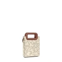 Mini Bolso Pop TOUS Kaos Icon Beige y Gris 395910400