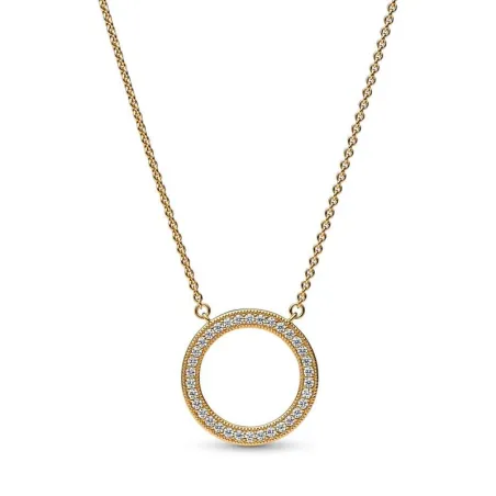 Gargantilla Pandora Signature Aro Pavé & Corazones 362735C01