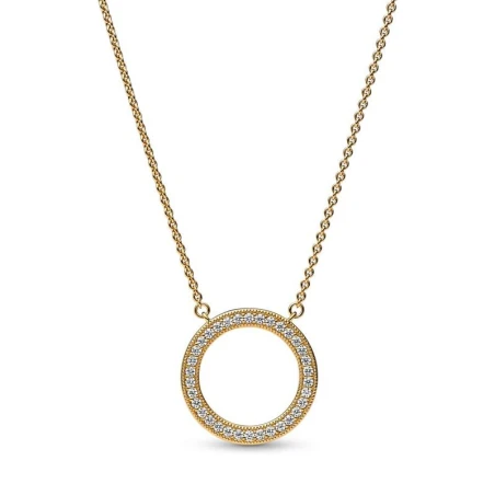 Gargantilla Pandora Signature Aro Pavé & Corazones 362735C01