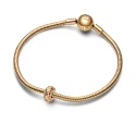 Clip Pandora Rose Tachuelas Fino Shine 762716C00