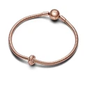 Clip Pandora Rose Tachuelas Fino Rose 782716C00