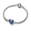 Charm Pandora Corazón Giratorio Azul 792750C01