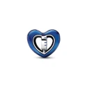 Charm Pandora Corazón Giratorio Azul 792750C01