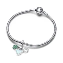 Charm Colgante Pandora Trébol de Cuatro Hojas, Corazón y Herradura 792755C01