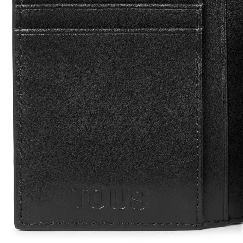 Billetera TOUS Kaos Icon Negro y Gris 395910213