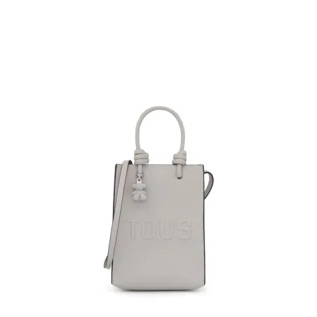 Mini Bolso Pop TOUS La Rue New Gris Oscuro 395910120