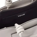 Bolso Shopping Amaya TOUS La Rue New Gris Mediano 395910099