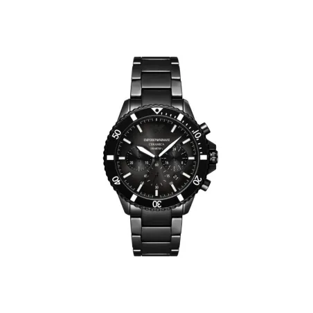 Reloj Emporio Armani Diver Hombre Negro Cronógrafo AR70010