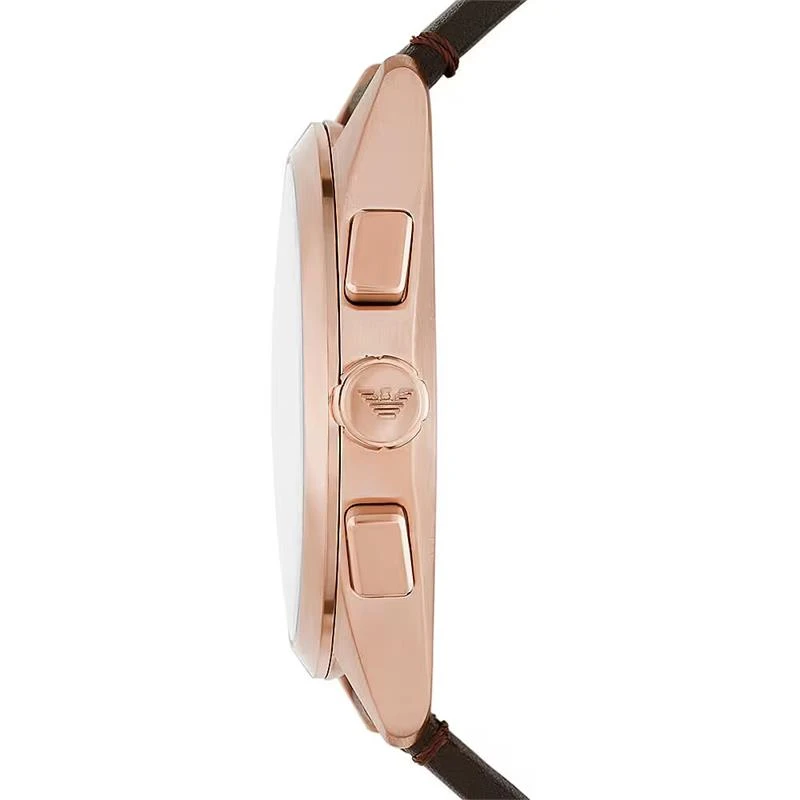 Reloj Emporio Armani Claudio Hombre Rosado Negro y Azul Cronógrafo AR11554