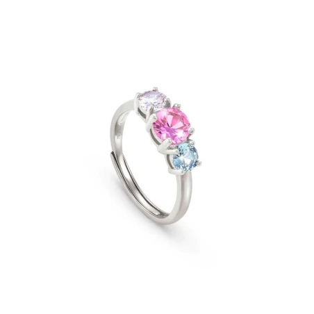 Anillo Nomination Colour Wave Mujer Plata y Circonitas Multicolor 149834/005
