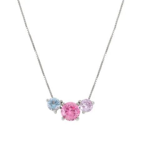Gargantilla Nomination Colour Wave Mujer Plata y Circonitas Azules y rosa 149840/005