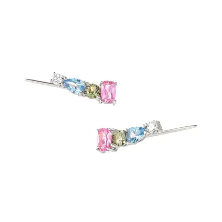 Pendientes Nomination Colour Wave Mujer Plata y Circonitas Multicolor 149846/010
