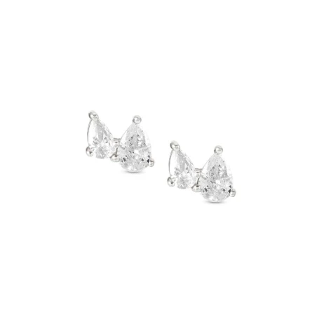 Pendientes Nomination Colour Wave Mujer Plata y Circonitas Blancas Lágrima 149832/001