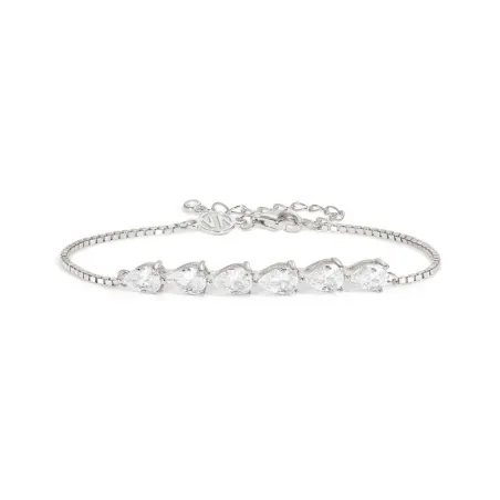 Pulsera Nomination Colour Wave Mujer Plata y Circonitas Blancas Lágrima 149830/001