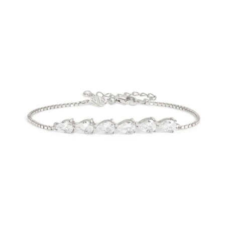 Pulsera Nomination Colour Wave Mujer Plata y Circonitas Blancas Lágrima 149830/001