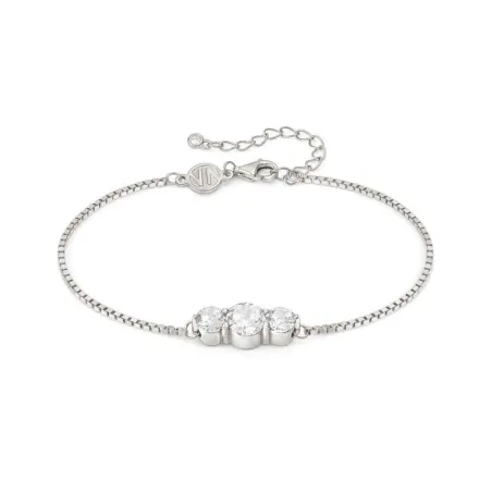 Pulsera Nomination Colour Wave Mujer Plata y Circonitas Blancas 149836/001